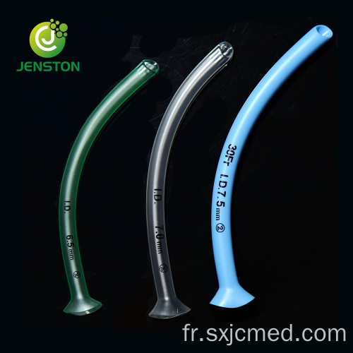 PVC médical de couleur verte des voies respiratoires nasopharyngées